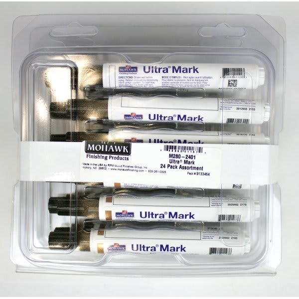Mohawk Finishing Products Ultra Mark Touch Up, Assortment, Package Of 24