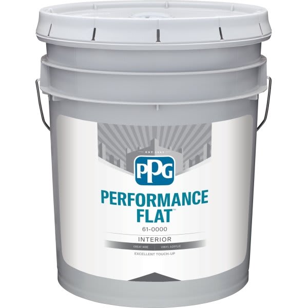 Ppg Architectural Finishes Pure Performance Flat™ Latex Paint, White & Pastel