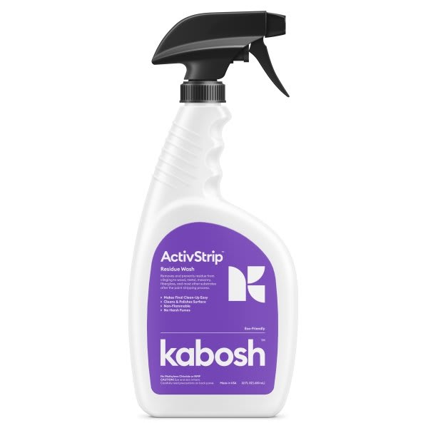 Kabosh Activstrip Residue Wash, Spray, 22 Oz