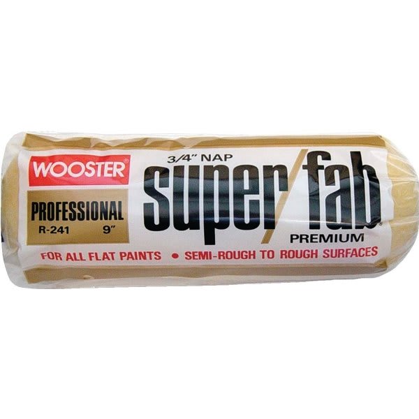 Wooster R776 9" R241 Super/Fab 3/4" Nap Roller Cover, Package Of 100