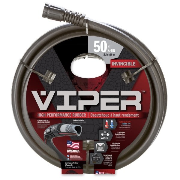 Swan Element Viper Premium Duty Rubber Hose 3/4" X 50' Length