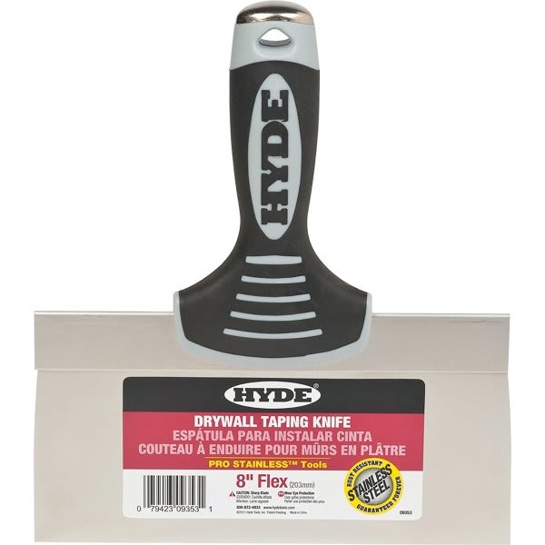 Hyde 09353 8" Pro Stainless Taping Knife, Package Of 5