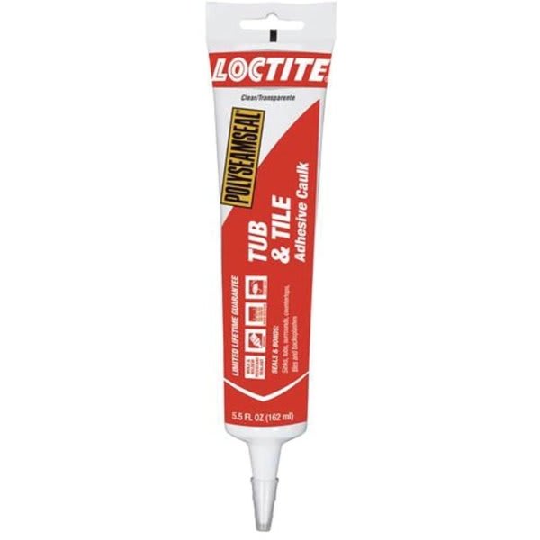 Loctite Polyseamseal 5.5 Fl. Oz. Clear Tub And Tile Adhesive Caulk