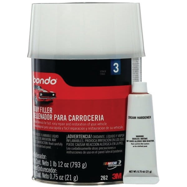 3m Bondo 12 Fl. Oz. Lightweight Body Filler
