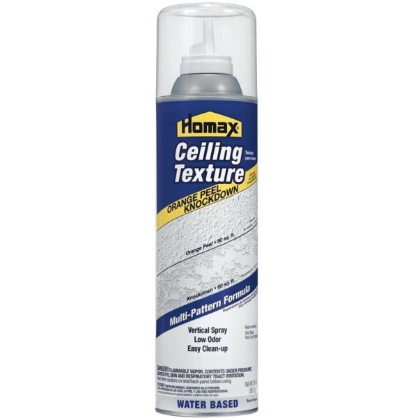 HomaxCeiling Orange Peel And Knockdown Spray Texture, 20 Oz