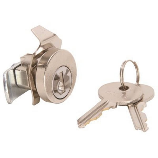 #808224 Mailbox Lock And Keys W/ 2 Cams, Zinc Alloy