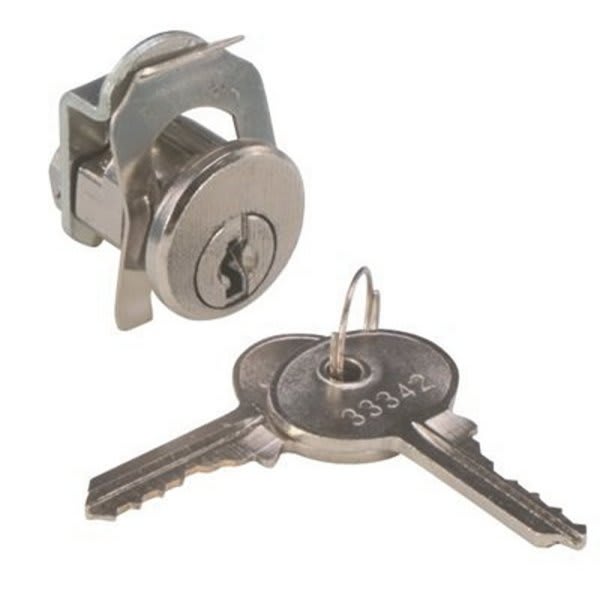 #804424 Mailbox Lock And Keys, W/ 2 Cams, Zinc Alloy