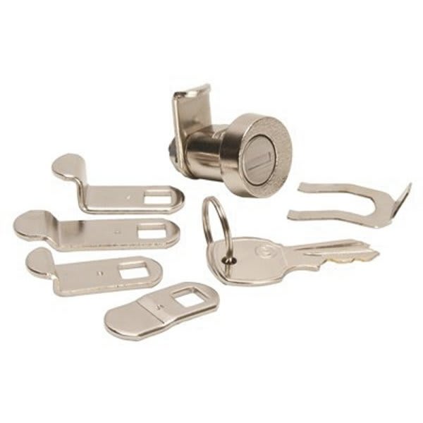 #804415 Mailbox Lock And Key, W/ 5 Cams, Zinc Alloy
