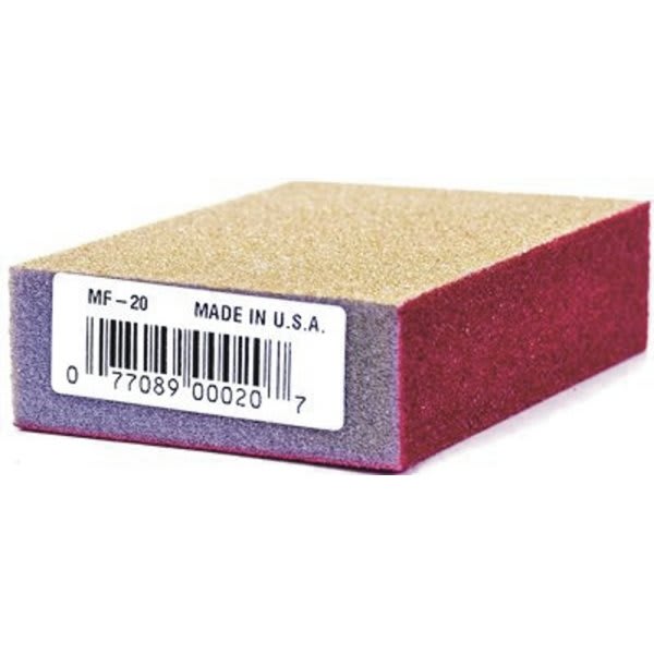 Linzer 4 In. X 2-5/8 In. X 1 In. Medium/Fine Sanding Sponge