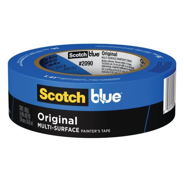 3M Scotchblue 1.41 In. X 60 Yds. Original Multi-Surface Painter's Tape