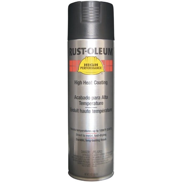 Rust-Oleum 15 Oz. Flat Black High Heat Spray Paint