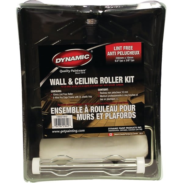 Dynamic Infinity Shed Resistant Roller And Tray Kit, Package Of 5 Kits