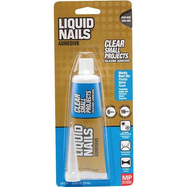 Liquid Nails Small Projects 4 Oz Clear Interior Small Projects Adhesive