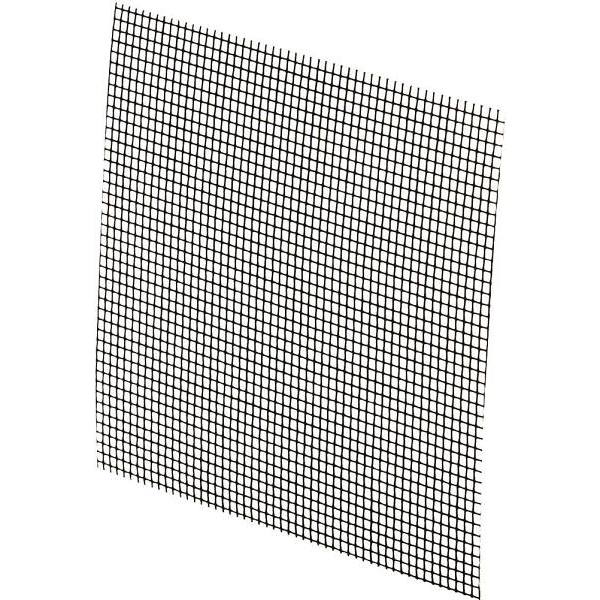 Fiberglass Fabric Screen Repair Patches, 3" X 3", Charcoal, Package Of 10