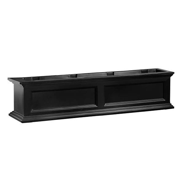 Mayne Fairfield 4ft Window Box - Black