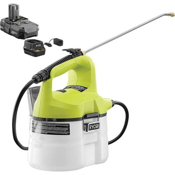 Ryobi One+ 18v 1 Gal Cordless Chemical Sprayer W/Battery And Charger