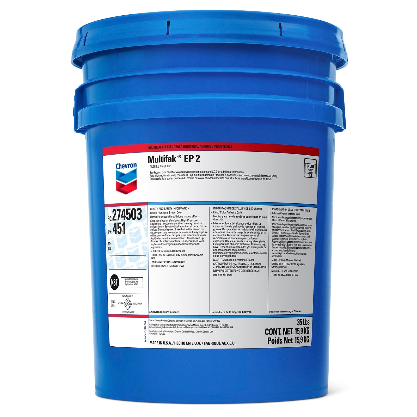 Genie Part # 274503783CHVPK – Industrial Grease