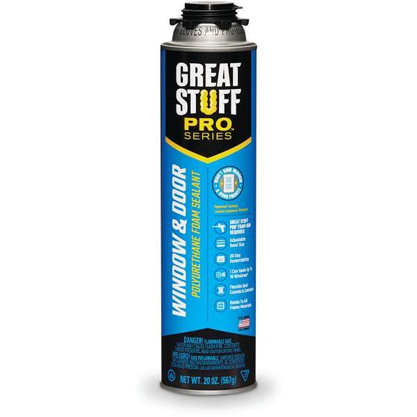 Great Stuff 20 Oz Window And Door Insulating Spray Foam Sealant