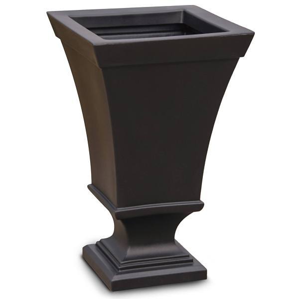 Mayne Vienna 25" Tall Urn Planter- Espresso