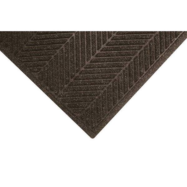 M+a Matting Waterhog Max Herringbone Chestnut Brown 4' X 6' Commercial Floor Mat