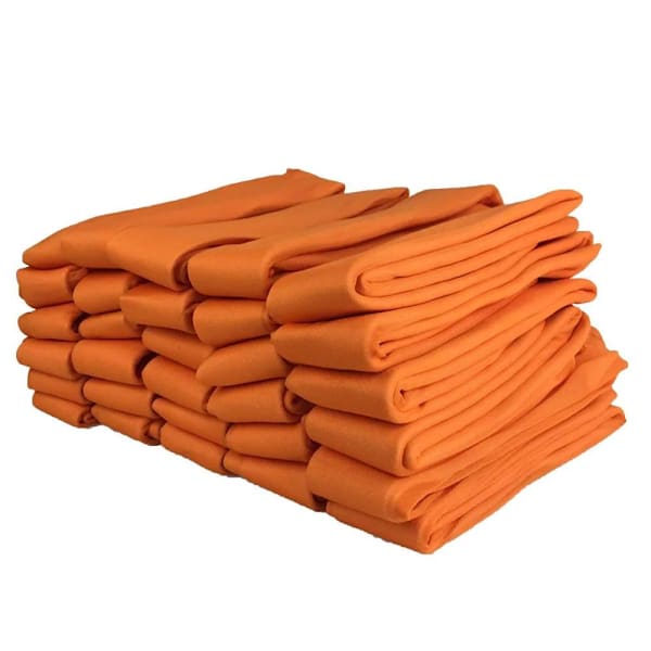 Quick Dam Water Dam 4ft 30-Pack – Indoor Water-Activated Absorbent Leak & Spill Dams, Hi-Vis Orange