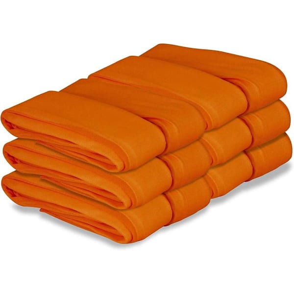 Quick Dam Water Dam 10ft 12-Pack – Indoor Water-Activated Leak & Spill Control Barriers, Hi-Vis Orange