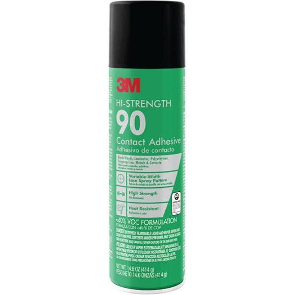 3M 14.6 Oz. Hi-Strength 90 Low VOC Spray Adhesive