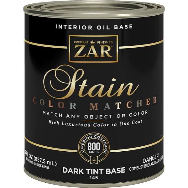 Zar 1 Qt. Color Matcher Dark Tint Base 145 Wood Stain (4-Pack)