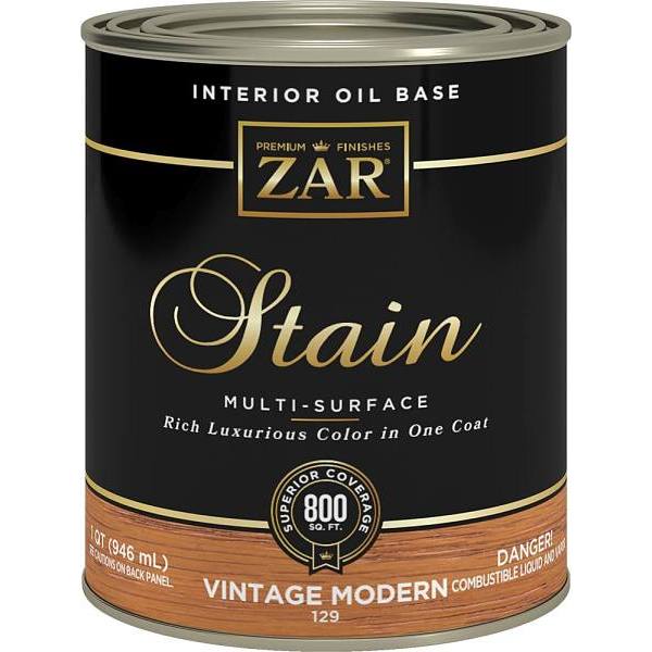 Zar 1 Qt. Vintage Modern 129 Wood Stain (4-Pack)