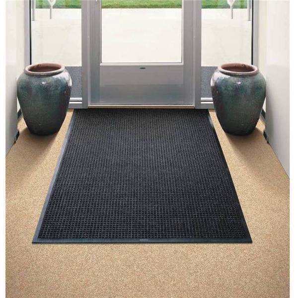 M+a Matting Waterhog Classic Charcoal Mat 35"X 58" Cleated Backing For Outdoor