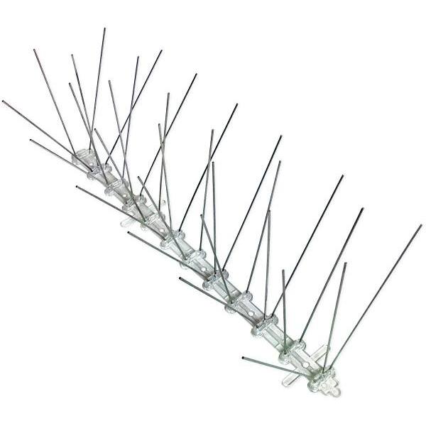 Bird-X Original 10' Stainless-Steel, Bird Spikes Kit