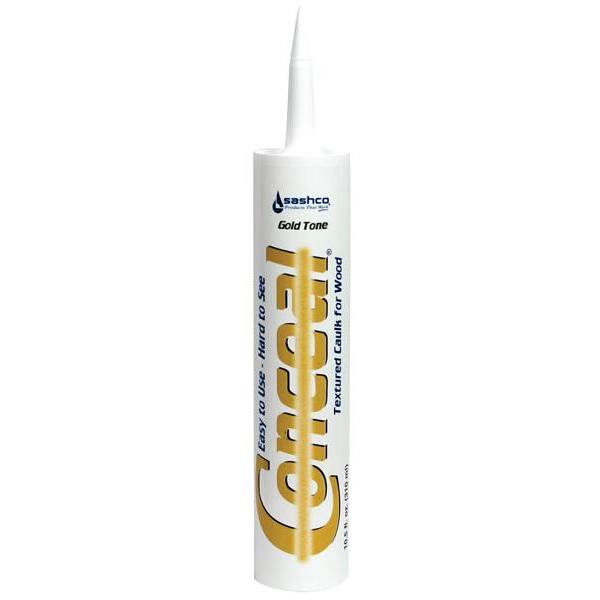 Sashco Conceal 10.5 Oz. Brown Tone Textured Caulk