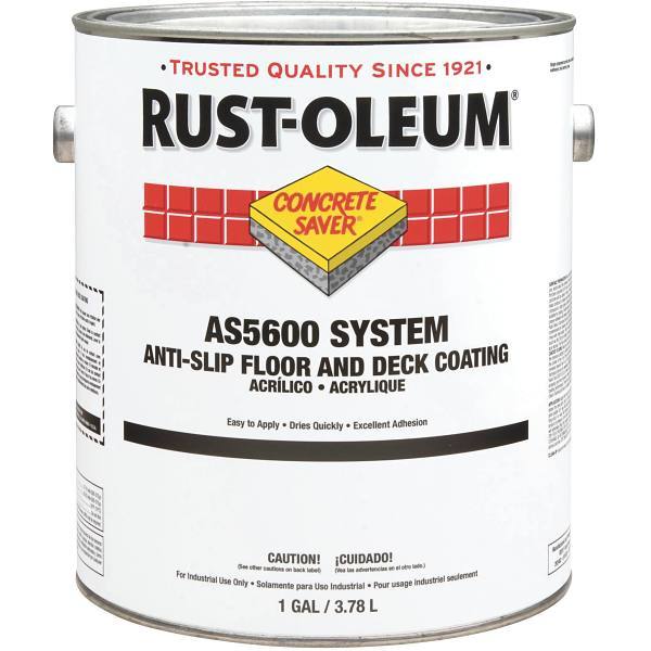 Rust-Oleum 1 Gal. Flat Interior/Exterior Anti-Slip Floor Paint (Safety Yellow)