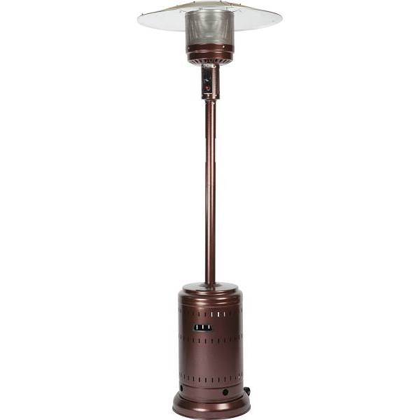 Fire Sense 46000 Btu Aged Chestnut Gas Patio Heater
