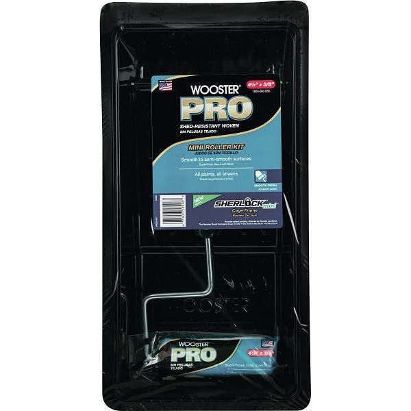 Wooster 3 -Piece Polypropylene Tray/Applicator Kit