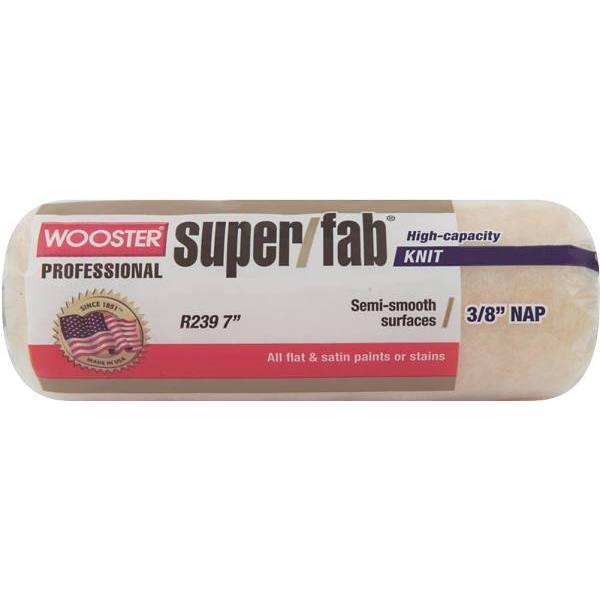 Wooster 7 In. X 3/8 In. PRO Super/Fab High-Density Knit Roller Cover