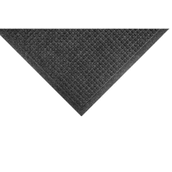 M+a Matting Waterhog Squares Fashion 6' X 8' Commmercial Floor Mat (Charcoal)