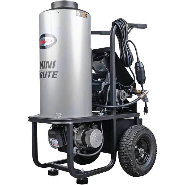Simpson Mini Brute 1500 Psi 1.8 Gpm Electric Hot Water Pressure Washer