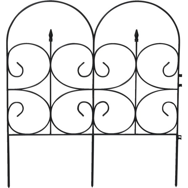 Emsco 14' Large Victorian Ornamental Resin Fencing