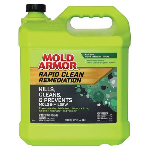 Mold Armor 2.5 Gal. Rapid Clean Remediation Kills Cleans Prevents Mold And Mildew