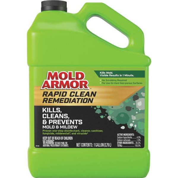 Mold Armor 1 Gal. Rapid Clean Remediation Kills Cleans And Prevents Mold And Mildew