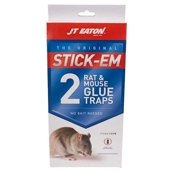JT Eaton Stick-Em Large Size Rat & Mouse Glue Trap