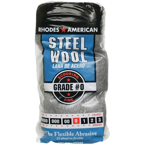 Homax Fine Grade, 0, Steel Wool, Package Of 12