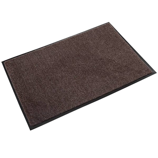 Crown Wonder-Pro 3 Ft. X 5 Ft. Wiper Mat (Walnut)