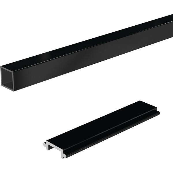 Peak 4 ' Black Aluminum Deck Railing Picket And Spacer Kit