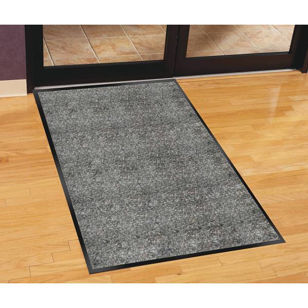 Genuine Joe Silver Series 36 In. X 60 In. Indoor Commercial Mat (Salt/Pepper)