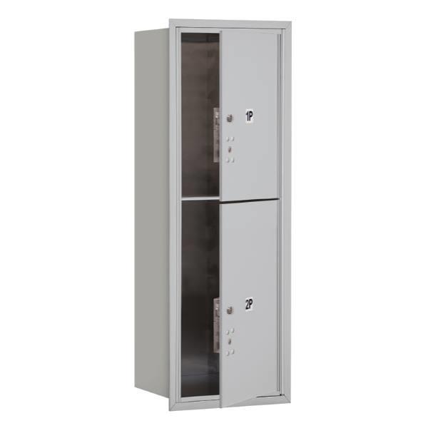 Salsbury Industries 4c Mailbox 11 Unit 41 Inches Single 1 Pl5 / 1 Pl6 Aluminum