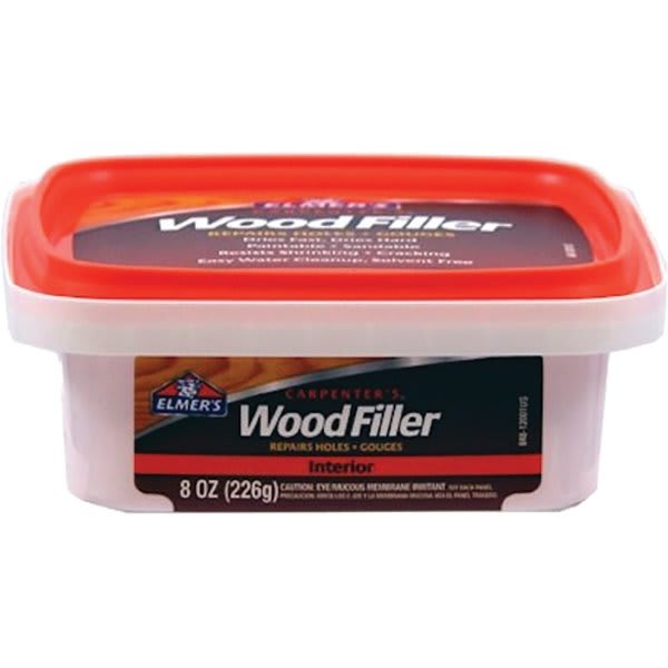 Elmers 8 Oz. Natural Interior Wood Filler (12-Case)