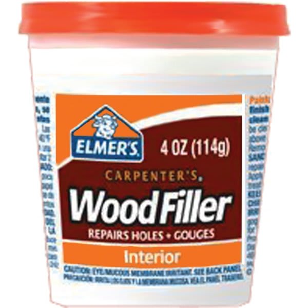 Elmers 4 Oz. Carpenter’s Interior Wood Filler (12-Case)