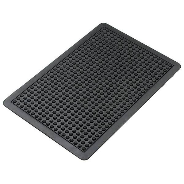 Mat, Inc. Bubble Mat 2'X3' Beveled Black